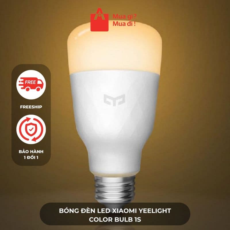 Bóng đèn LED XIAOMI Yeelight Color Bulb 1S