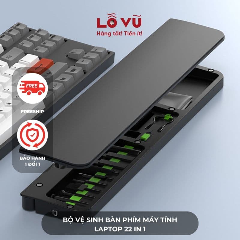 Bộ vệ sinh bàn phím máy tính laptop 22 in 1