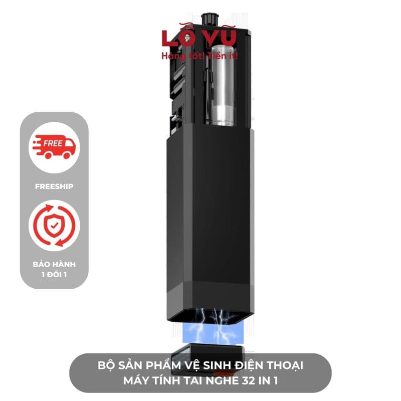 Bộ sản phẩm vệ sinh điện thoại máy tính tai nghe 32 in 1
