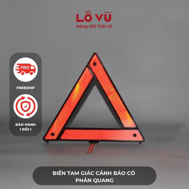 Biển tam giác cảnh báo có phản quang