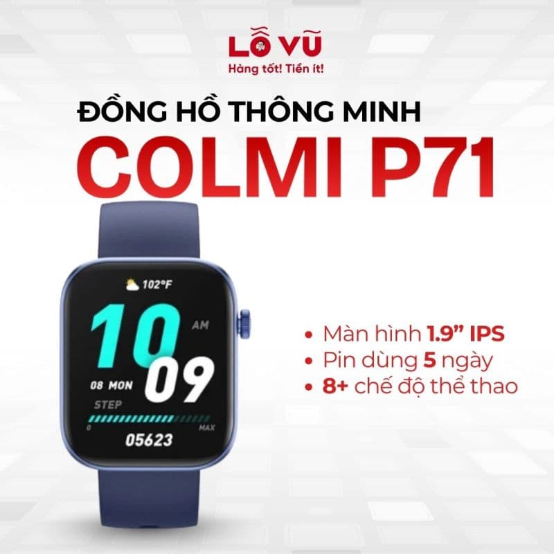 Đồng Hồ Thông Minh COLMI P71