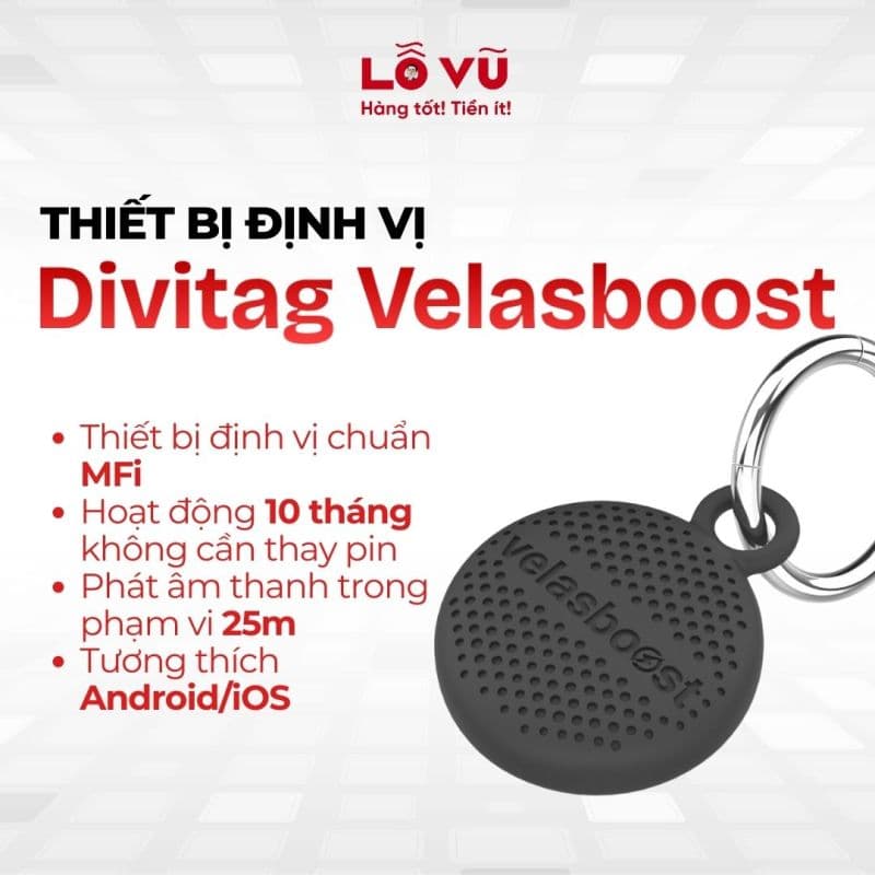 Thiết bị định vị Divitag Velasboost