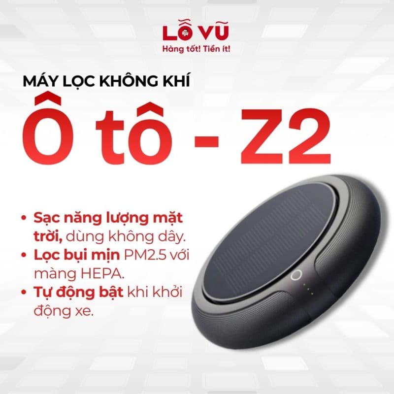 Máy lọc không khí Ô tô - Z2