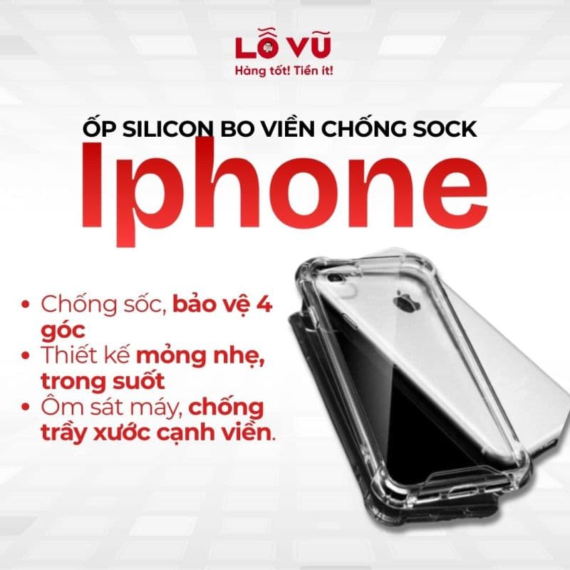 Ốp Sillicon chống sốc bảo vệ toàn diện