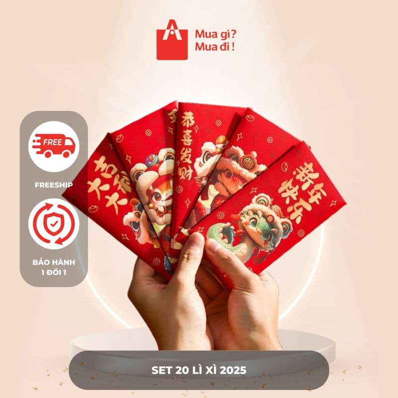 Set 20 lì xì