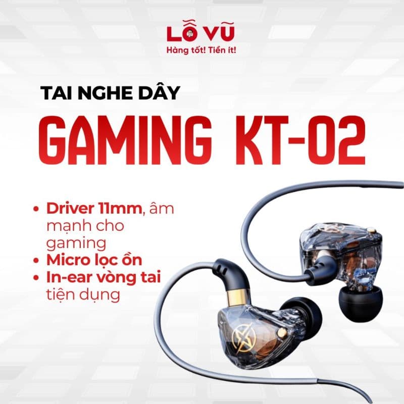 Tai Nghe Gaming KT-02