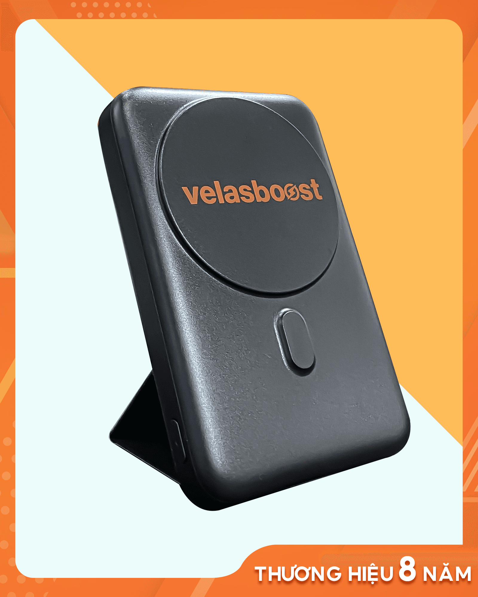 Pin dự phòng magsafe Velasboost - Đế sạc dự phòng 1MAG