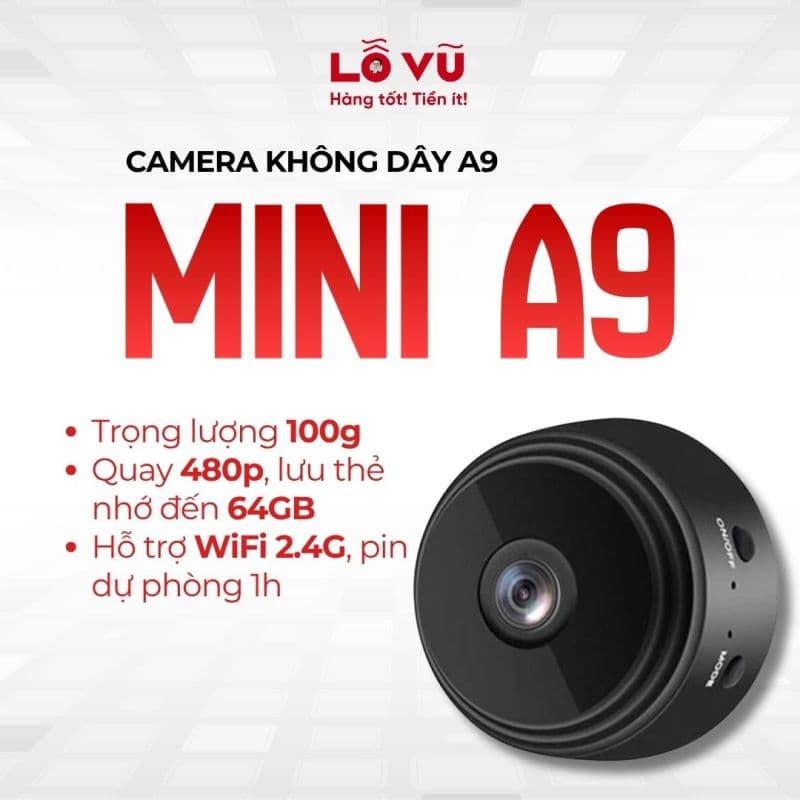 Camera mini không dây A9