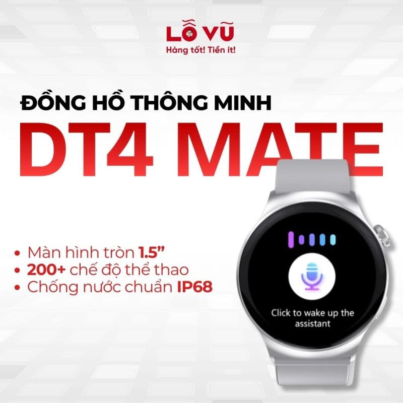 Đồng hồ thông minh DT4 MATE