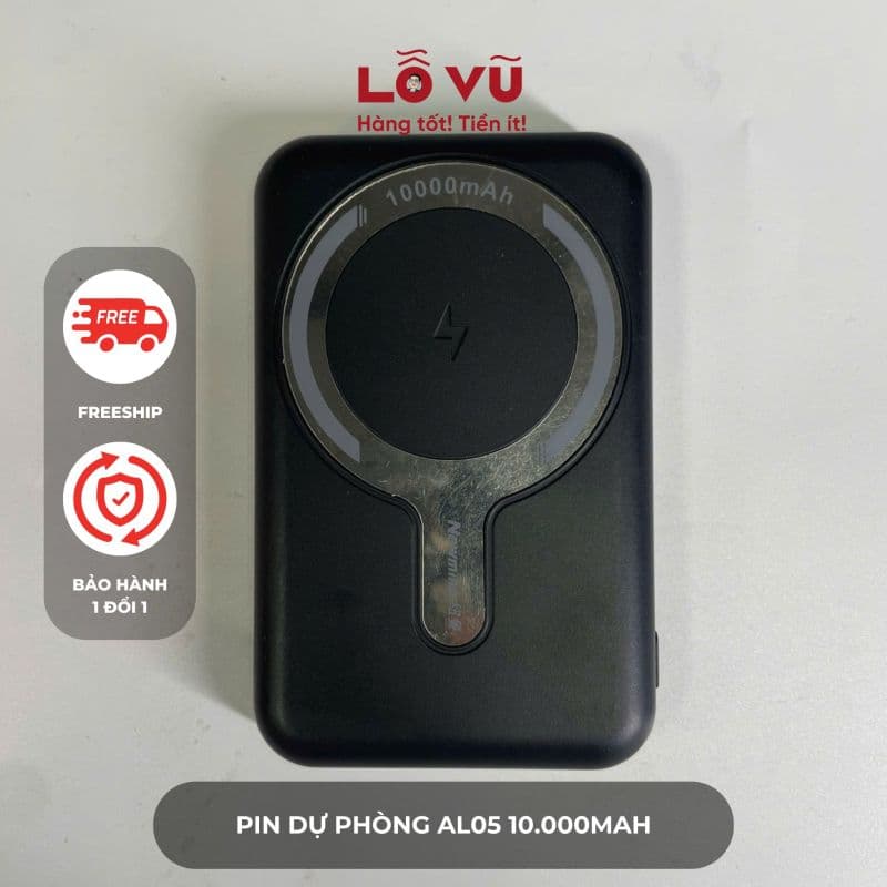 [Sạc nhanh] Pin dự phòng AL05 10.000mAh