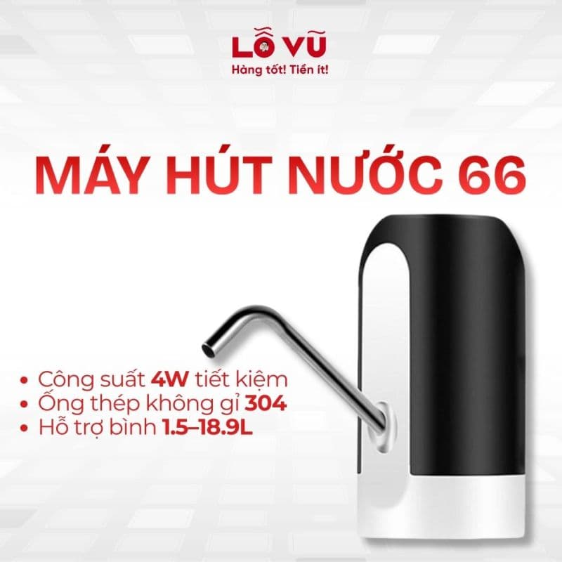 Máy hút nước 66 - Vòi bơm nước uống tự động