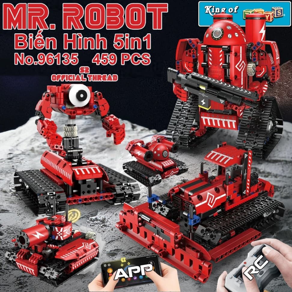 Lego điều khiển từ xa 5 in 1 - K96135