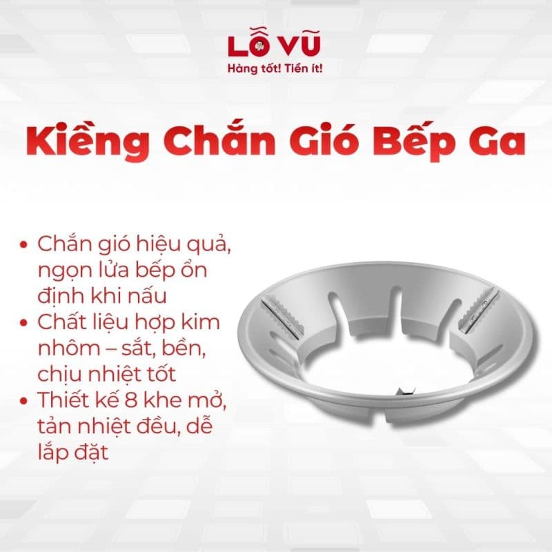 Kiềng Chắn Gió Bếp Ga