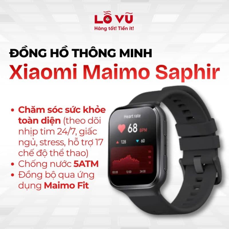 Đồng hồ thông minh Xiaomi Maimo Saphir