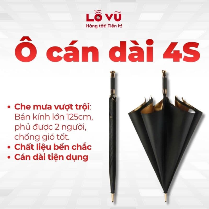 Ô cán dài 4S
