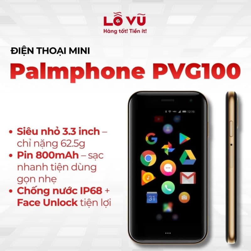 Điện thoại Mini Palmphone PVG100