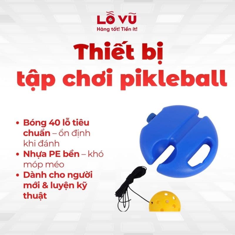 Thiết bị tập chơi pickleball