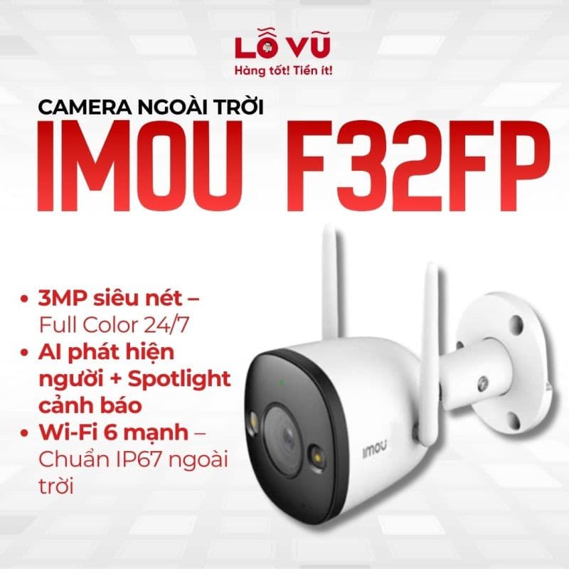 Camera ngoài trời IMOU F32FP
