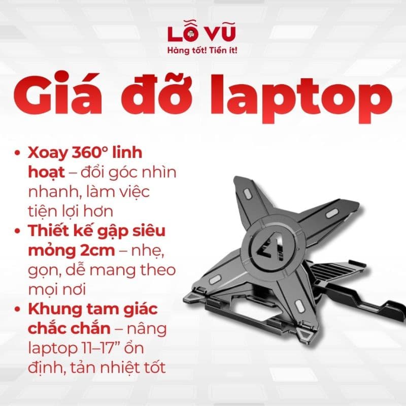 Giá đỡ laptop 278