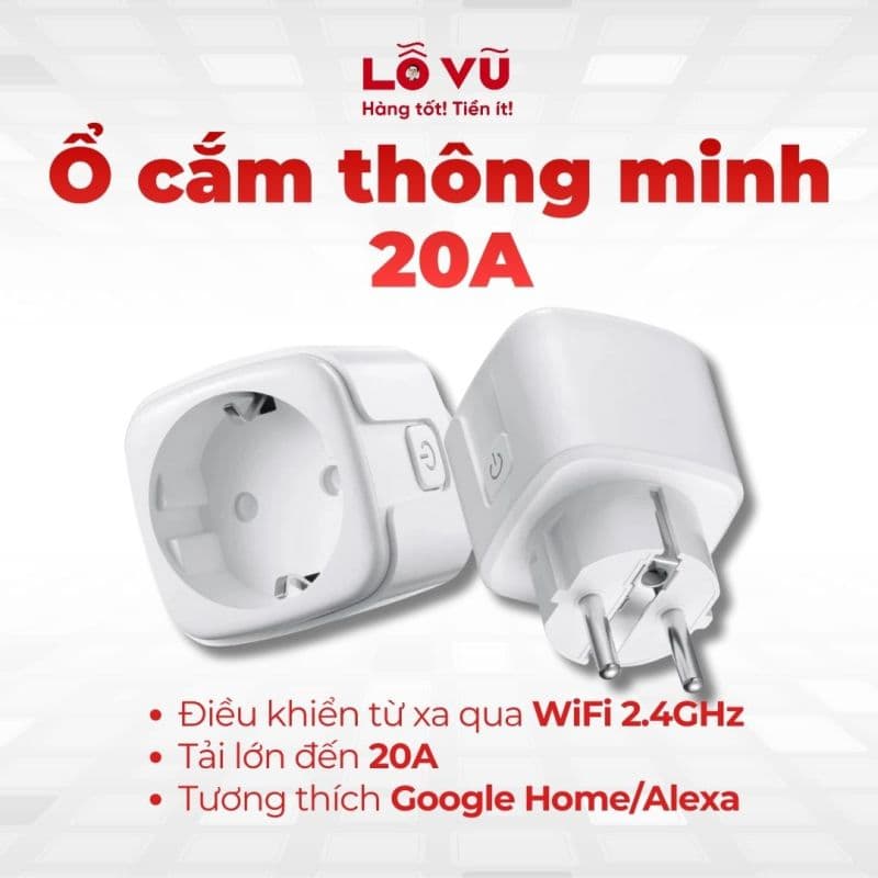 Ổ cắm thông minh 20A