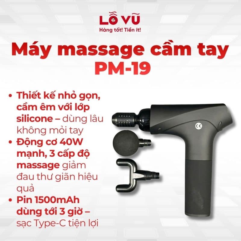 Máy massage cầm tay PM-19