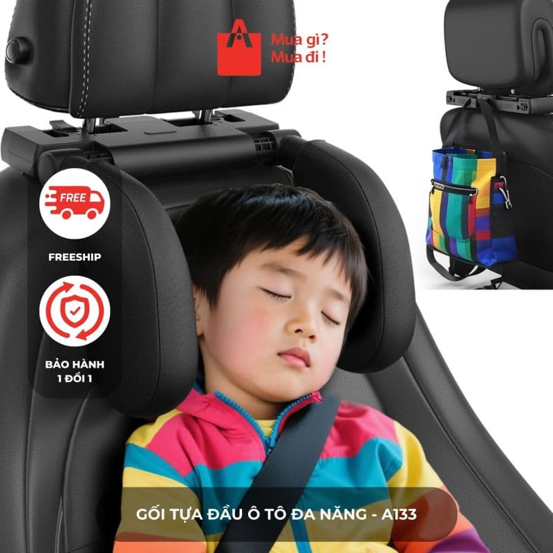 Gối tựa đầu ô tô đa năng - A133