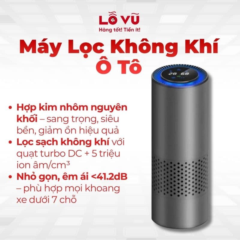 Máy Lọc Không Khí Ô Tô C158