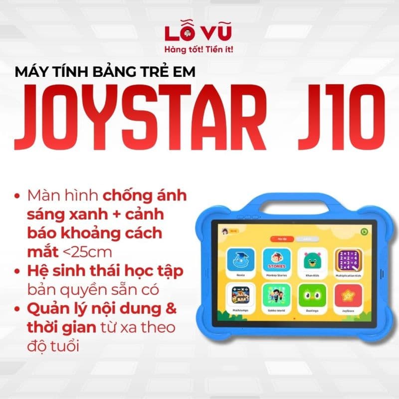 Máy tính bảng trẻ em JoyStar J10