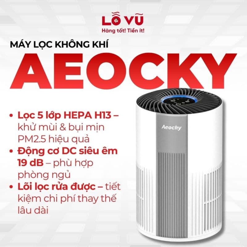 Máy lọc không khí Aeocky