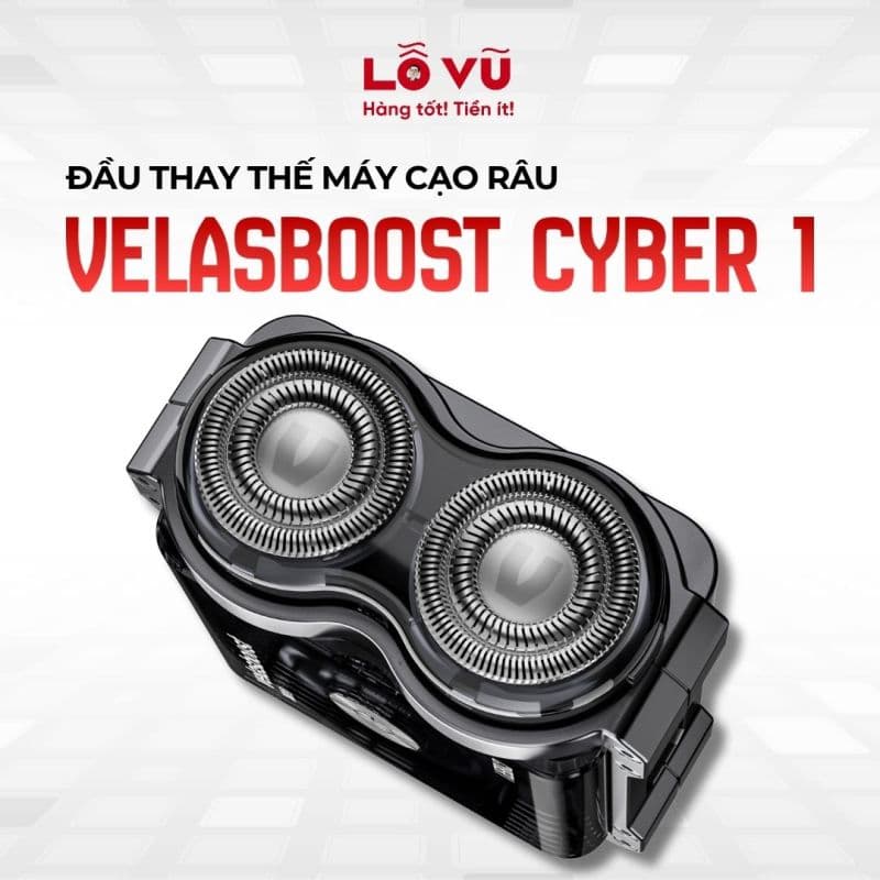 Đầu thay thế máy cạo râu Velasboost Cyber 1
