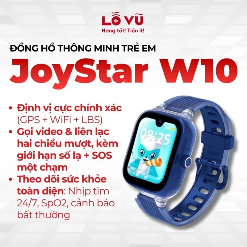 Đồng hồ thông minh trẻ em JoyStar W10