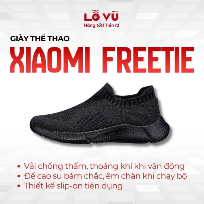 Giày Xiaomi Freetie - Đế Đen