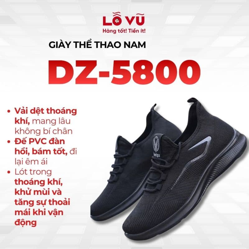 Giày thể thao nam thoáng khí DZ-5800