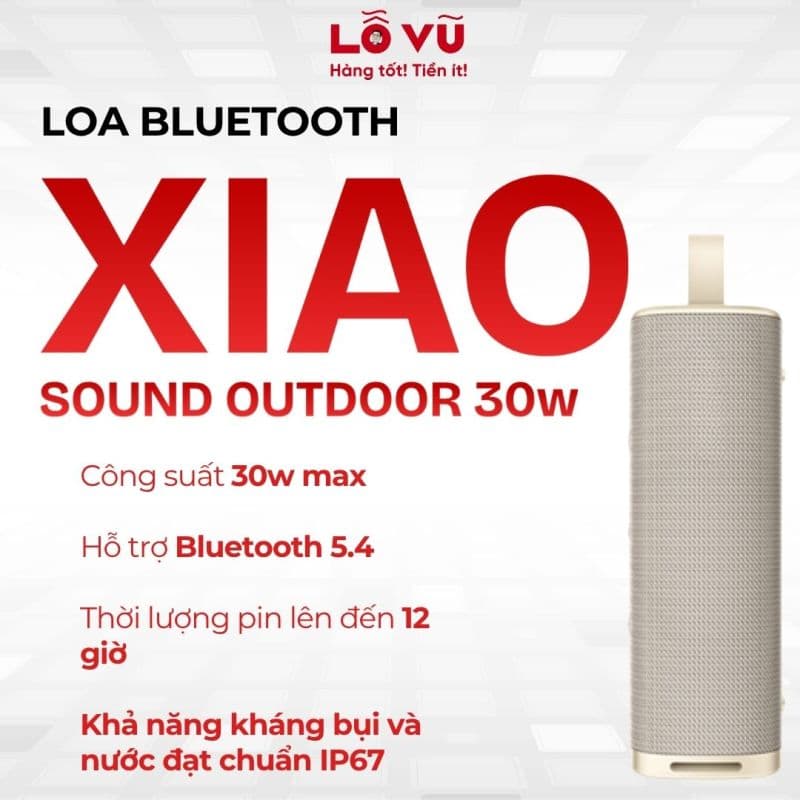 Loa Bluetooth Xiaomi Sound Outdoor 30w