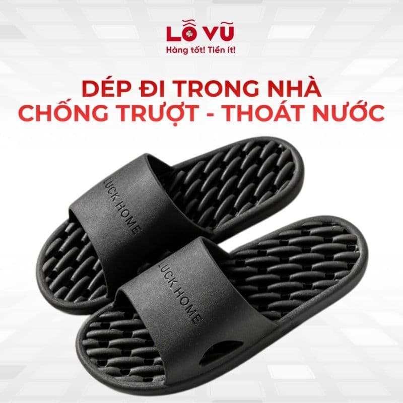 Dép đi trong nhà chống trượt thoát nước size 42/43