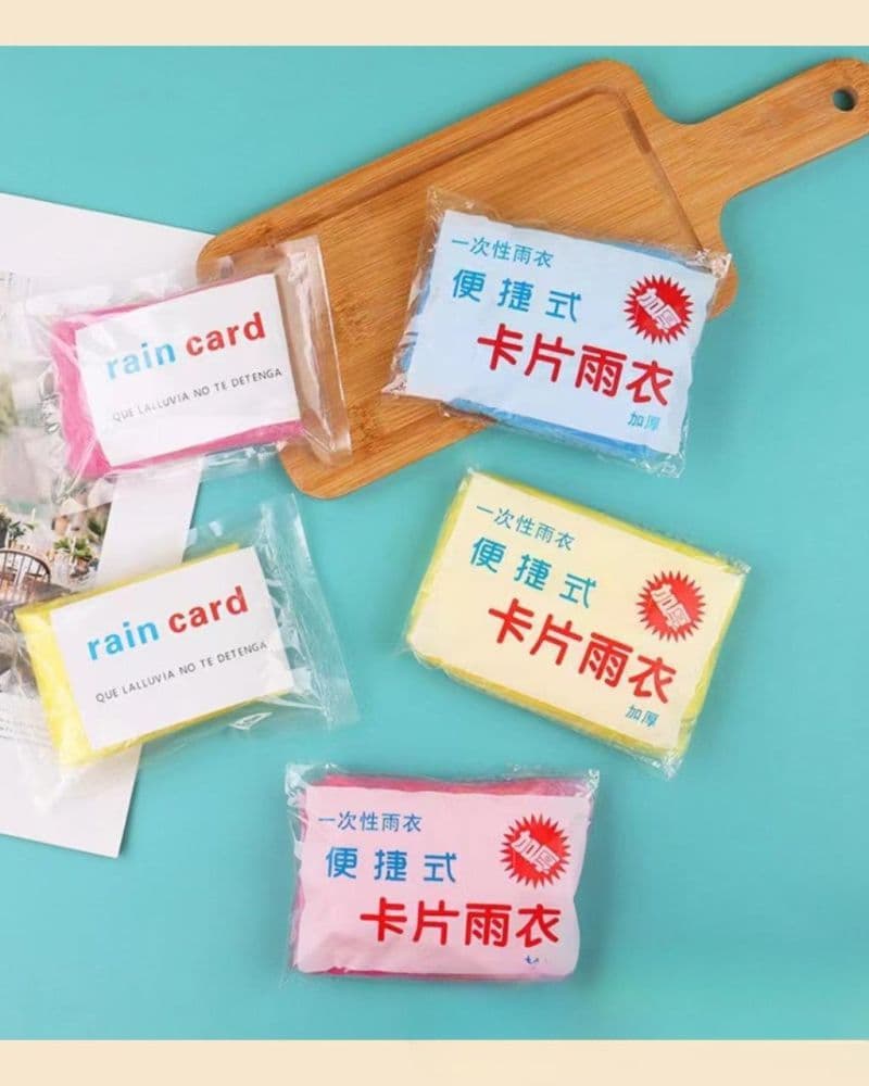 Áo mưa mini 06 - Siêu nhỏ gọn, siêu tiện lợi