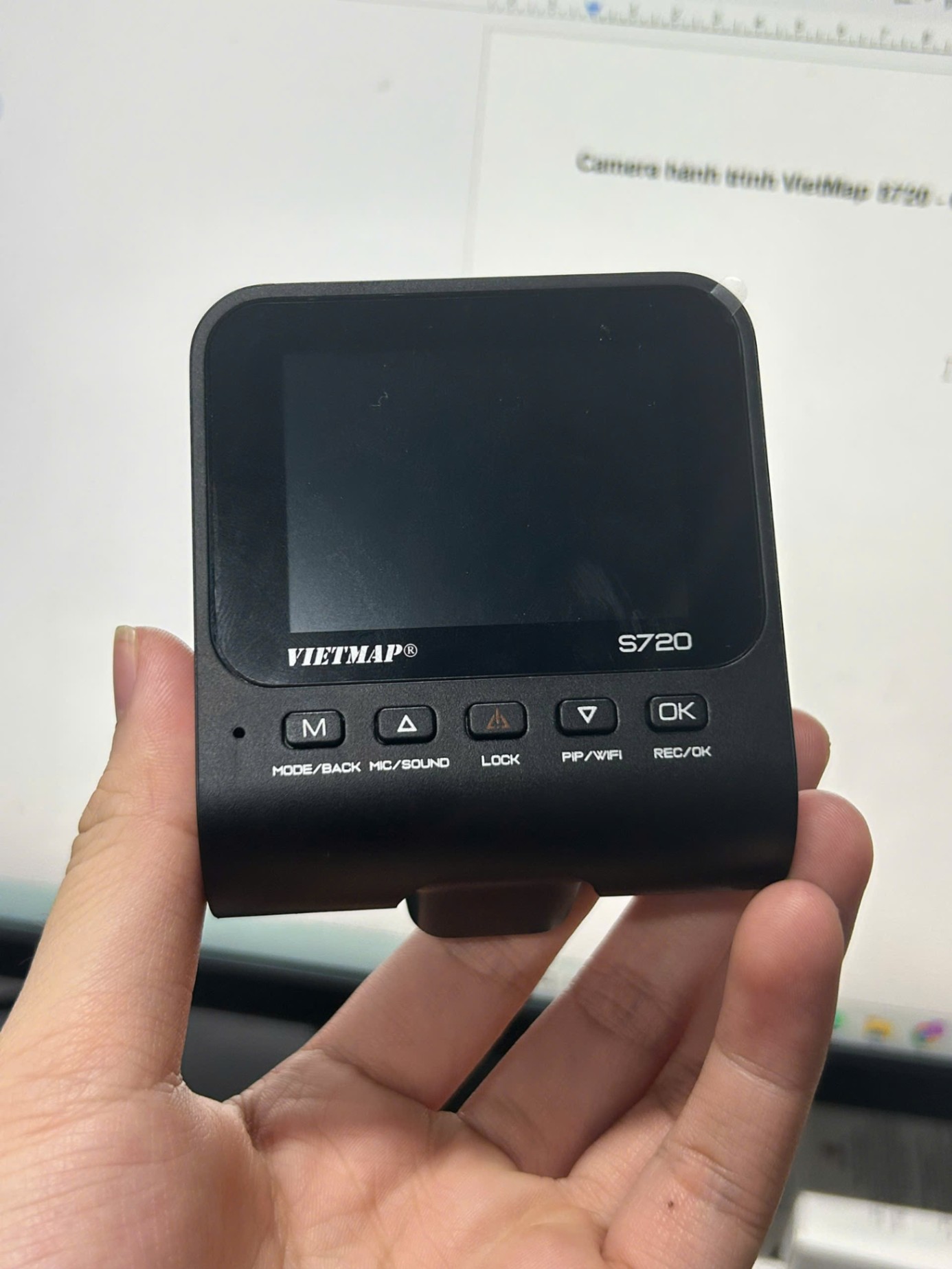 Camera hành trình VietMap S720 - Camera trước + Camera Sau