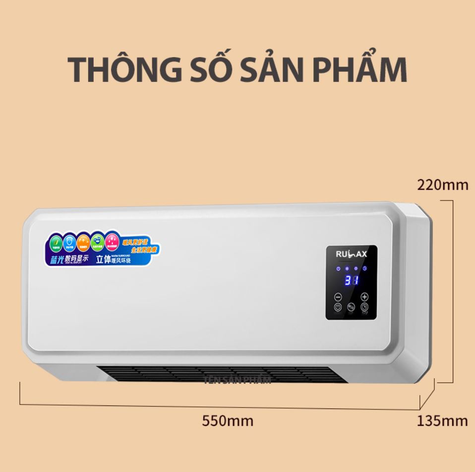 Máy sưởi phòng tắm